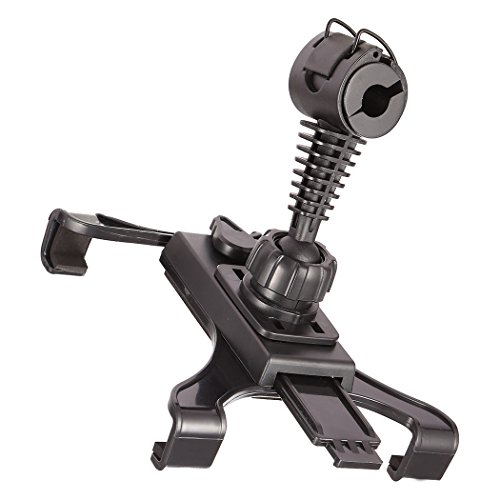 Elever 360 Rotation Adjustable Car Backrest Headrest Mount Holder for iPad/Tablet (Black) - Thumbnail 5