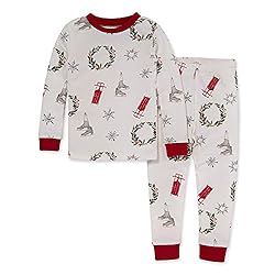 Burt's Bees Baby baby girls Pajamas, Tee Pant