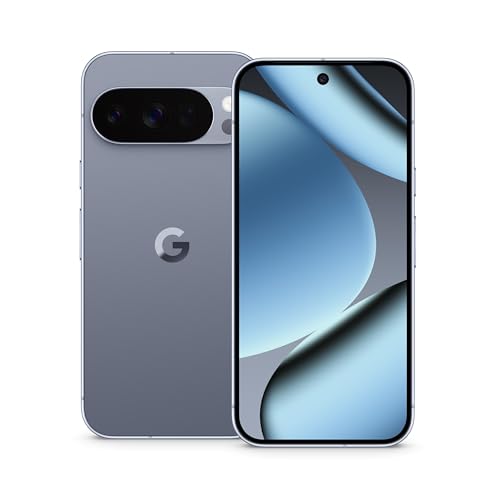 Google Pixel 10 Pro – Android-Smartphone ohne SIM-Lock, mit Gemini, Dreifach-Rückkamerasystem, mehr als 24 Stunden Akkulaufzeit und 6,3 Zoll großem Super Actua-Display – Moonstone, 512