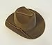 Tan Western Cowboy Cowgirl Hat for American Girl Doll and 18 Inch Dolls