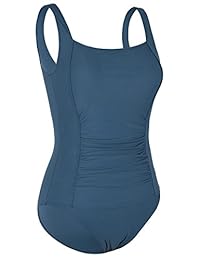 Bañador de una pieza para dama con monokini, de la marca costera rosa