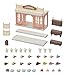 Calico Critters Town Series Blooming Flower Shop, Fashion Dollhouse Playset with Furniture and Accessories