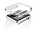 X-Doria 38mm Apple Watch Case, Defense Edge Premium Aluminum & TPU Bumper Frame, Silver/White - Compatible with Apple Watch Series 1, Series 2 and Nike+
