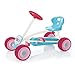 Hauck Lil’Turbo Pedal Go Kart, Blue/Pink