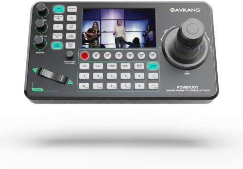 教育機関向特販　光学20倍  PTZカメラ ＋ 4D JOYコントローラ Amazon.com: Telycam V-Joy+ PTZ Camera Controller – Advanced IP