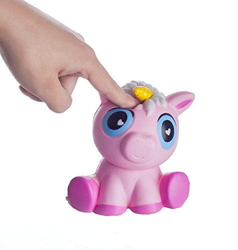AILIMY Squishies Slow Rising Kawaii Scented Soft Jumbo Pink Giant Unicorn Animal Squishy Food Toy Child Party Supplies