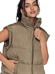 AUTOMET Womens Puffer Vests Fall Fashion Jackets