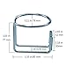 Palmyth 2pcs Stainless Steel Boat Ring Cup Drink Holder for Marine Yacht Truck RV Camper