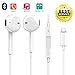 Earbuds, Microphone Earphones Stereo Headphones Noise Isolating Headset Compatible with iPhone Xs/XS Max/XR/X/8/8 Plus/7/7 Plus Earphones