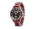 TEMPUS Classico - Two Tone Rosewood Black Sandalwood Men's Wood Wooden Watch - TWW-02 -Gift for Men