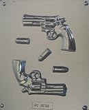 Pistol and Bullets Candy Mold
