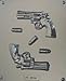 Pistol and Bullets Candy Mold