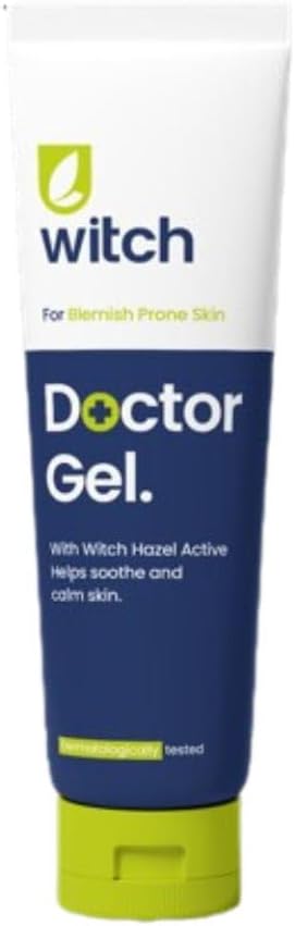 Witch Doctor Gel 35ml with Witch Hazel Calming Skin Soothing Face Pore