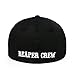 SOA Reaper Crew Unisex-Adult Stretchy Cotton Baseball Cap Jax Teller Hat(Black) (Large/X-Large)