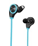 Wireless Bluetooth Headphone For Smart Phone 4.0Noise Cancelling Earphones Sport Running Headset With Microphone  (Blue)