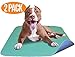 Careoutfit 2 Pack - Premium Waterproof Reusable/Quilted Washable Large Dog/Puppy Training Travel Pee Pads - Size 34 x 36