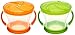 Munchkin 2 Piece Snack Catcher, Green/Orange