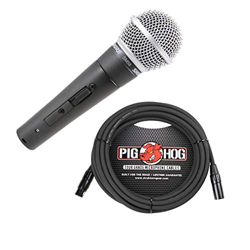 Shure SM58S Microphone With On/off Switch With Free XLR Cable on Galleon Philippines
