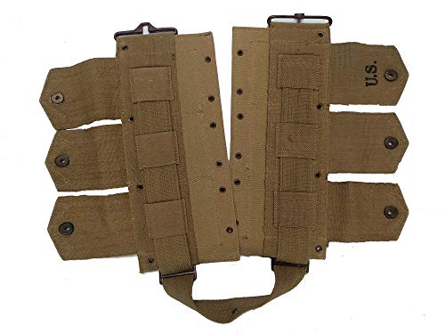 World War Replica WWII - US- WWII BAR Magazine Belt- Browning Automatic Rifle - Thumbnail 2