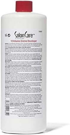 salon care 10 volume creme developer