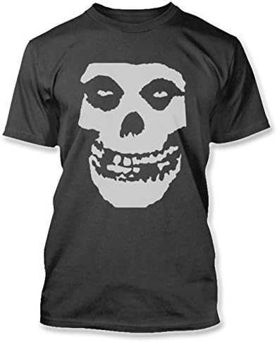 New Mens Frosty Tees Big Huge Skull Crimson Ghost Face White Punk Regular T Shirt Tee Charcoal 5Xl