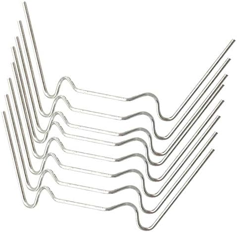 KINGLAKE 100 Pcs Greenhouse Glass W Clips, Stainless Steel