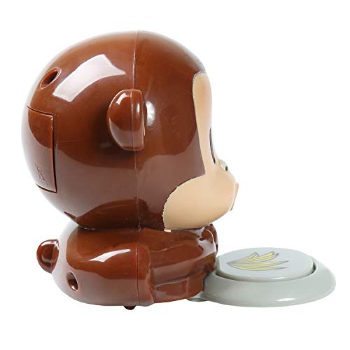 WHAT ON EARTH Monkey Nail Dryer - Push-Button Operated Air Drying Blower Fan Nail Polish Dryer
