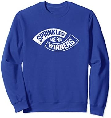 Unisex Sprinkles Are For Winners Sweatshirt Funny Bake 2XL Royal Blue