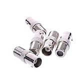 BCP 5pcs BNC Female to F Female Adaptor