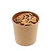 Royal 12 Ounce Kraft Paper Food Containers, Package of 25