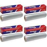 Libreshine 15-Inch Parchment Paper Dispenser With Cutter – Bamboo Holder For Costco Rolls, Wall-Mount Or Countertop