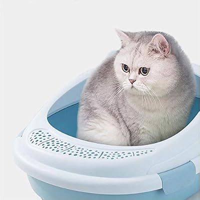 Dmygo Litter Box Cat Toilet Potty Multi Color Cat Toilet Easy