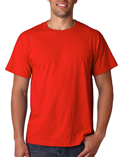 Fruit of the Loom Camiseta 100% algodón pesado, Fiery Red, 3XL (Pack6)