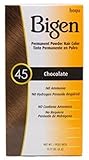 Bigen Hair Color Powder #45 Chocolate - 1 pc,(Hoyu)