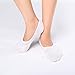 Ueither Women's Non Slip No Show Low Cut Liner Cotton Socks 5 Packs(Shoe:6.5-8.5),C1 (5 Packs)