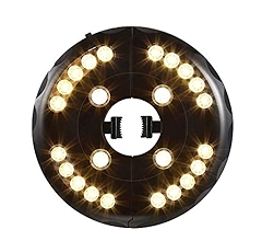 Oyoco Patio Umbrella Light 3 Brightness Modes Cordless 28 Led Lights At 200 Lumens 4 X Aa Battery Operated Umbrella Pole Light For Patio Umbrellas Camping Tents Or Indoor Use Black Amazon Com