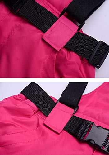 image for ELETOP Women's Snow Pants Outdoor Waterproof Windproof Ski Pants Warm 