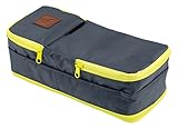 Well Traveled Toiletry Bag & Dopp Kit - Compact Travel Organizer for Shaving, Makeup, and Bathroom Accessories.