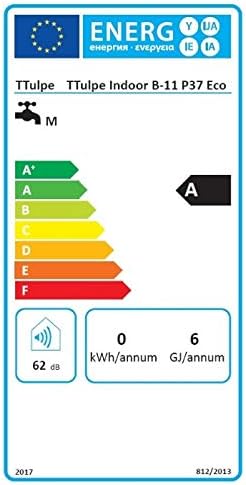 TTulpe TTIB1137 Gas Water Heater Indoor B11 P37 Eco, 1.5 V, White - Image 4