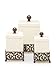 Home Essentials Pressed Metal Danbury Square Canister Set Of 3