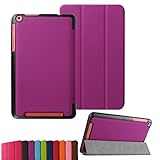 Acer Iconia One 8 B1-820 / Tab 8 A1-860 Slim Shell Case,Mama Mouth Ultra Slim Lightweight 3-folding PU Leather Standing Cover For 8