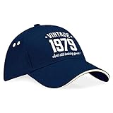 40th Birthday 1979 Baseball Cap Hat Gift Idea Present keepsake for Women Men