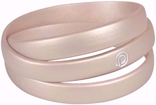 Pyrkia Silicone Bracelets | All-Activity, All-Weather, Waterproof, Medical-Grade Silicone Jewelry | (Rose Gold, Small)