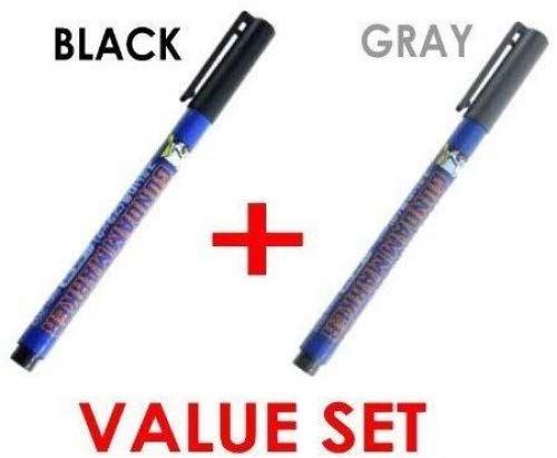 Gundam Gm01 Black Fine Line & Gm02 Gray Fine Line Value Set