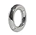 Stainless Steel Co-ck Ring Male Root Weight-bearing Alternative Toys (50mm)