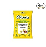 Ricola Original Herb Cough & Throat Drops, 21 ct (4 bags of 21 drops)
