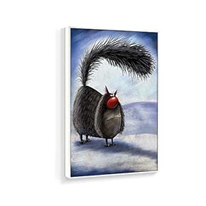 Framed Canvas Home Artwork Decoration Lovely Kitten Canvas Wall Art for Living Room, Bedroom - 16x24 inches