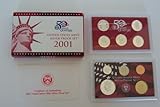 2001 U. S. Mint Silver Proof Set with Original Box and COA