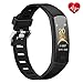 BingoFit 905HR Fitness Activity Tracker, Slim Wearable Water Resistant and Sleep Monitor, Wireless Pedometer Wristband Calorie Step Counter Watch for Kids Women Men