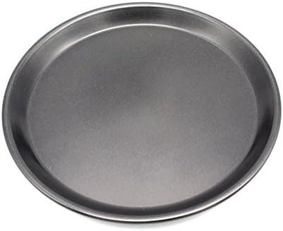 Duttek Aluminum Alloy Non Stick Round Pizza Pan Cake Mold Baking Pan (Black)-9inch